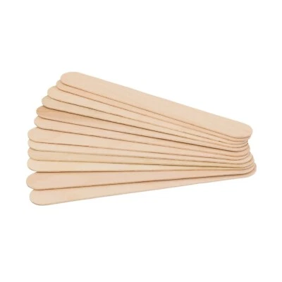 Spatulas Wooden Waxing Wax Sticks Applicator Medical Tongue Tattoo 100+5 MINI - Image 1 of 4