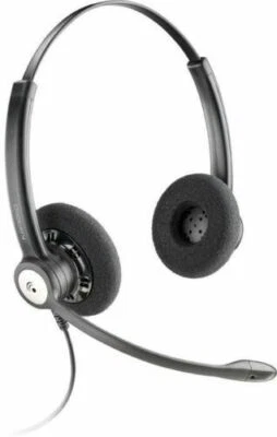 Plantronics Entera HW121N/A Binaural Stereo Headset - P/N 79181 - Image 1 of 2