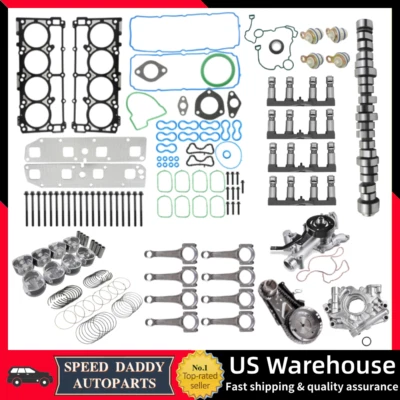 Kit de juntas de cabeça de elevadores de câmera NÃO MDS para 03-08 Dodge Ram 1500 5.7L V8 Hemi more+ - Imagem 1 de 4