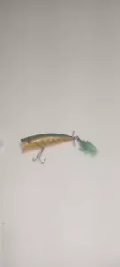 Vintage Bomber Perch Fishing Lure - Picture 1 of 15