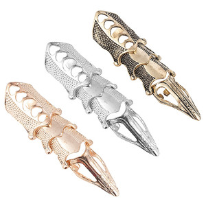 Grosser Gliederring Ring Klaue Kralle Fingerring Gelenkring Gothic Punk Rock NEU