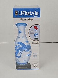BePuzzled Lifestyle 3D Puzzle Vase Phoenix 160 Pieces Age 8+ Holds Water
