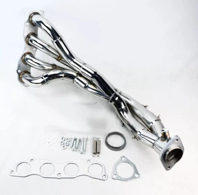 Stainless Exhaust Manifold Header for Acura RSX Base Civic Si 2002-2006 - Image 1 of 2