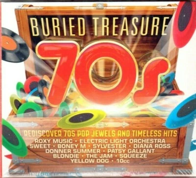 Buried Treasures Seventies Rediscover Pop Jewel And Timeless Hits NEW 3xCD 1970s - Image 1 of 2