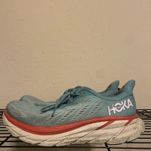 Zapatos para correr Hoka One One para mujer Clifton 8 azul agua talla 6,5B - Imagen 1 de 6