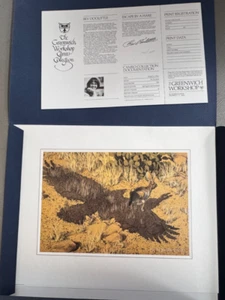 '' Bev Doolittle"  ESCAPE BY A HARE" Native American-Rabbit-S/N   L/E  Signed - Picture 1 of 4
