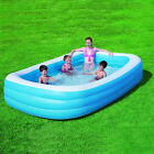Bestway Giant Rectangular Pool Swimming Summer Family Size Pool Fun 120"x72"x20"