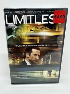 Limitless DVD 2011 Widescreen Movie New Sealed Bradley Cooper Robert DeNiro NEW - Picture 1 of 10