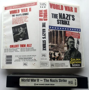 World War II The NAZI'S Strike (WWII, WW2 Award Winning Documentary, VHS, 1991) - Picture 1 of 2