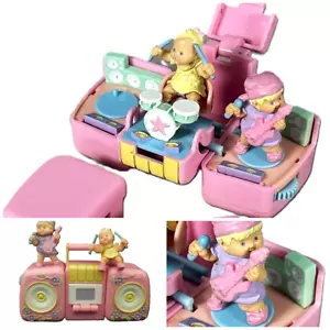 Mimi & Goo Goos Polly Pocket 1995 Pop Band Boombox si apre in concerto stereo vintage - Foto 1 di 7