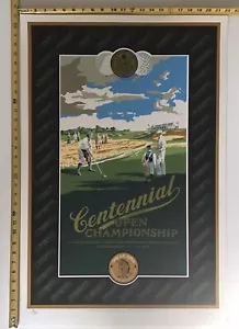 Litografía Firmada Kenneth Reed Centennial Open 1995 Shinnecock Hills 520/850 - Imagen 1 de 5
