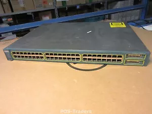 Interruptor Ethernet Inteligente CISCO WS-C2950G-48-EI 10/100Mbps + 1000Mbps 50x RJ45 - Imagen 1 de 2