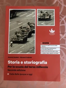- Storia e storiografia 3 - Desideri Codovini - seconda edizione 9788857791586 - Foto 1 di 1