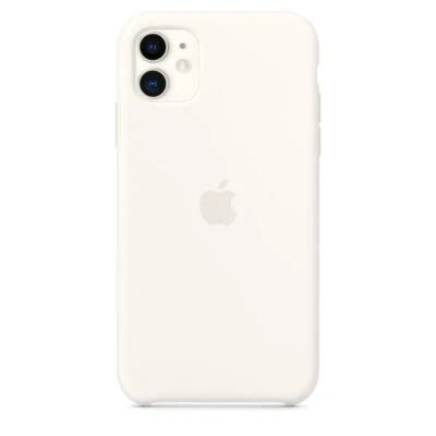Originale/Originale Apple Custodia Silicone per IPHONE 11 - Bianco - Mwvx2zm/A - Immagine 1 di 4