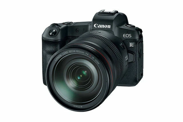 Canon EOS R 30.3 MP Mirrorless Digital Camera - Black (Kit with RF 24-105mm F/4L IS USM Lens)