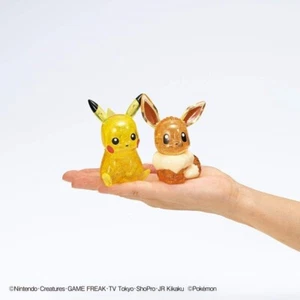 Pokemon ,3D puzzle, jigsaw puzzle 3D, Pokemon, 48 pieces, Pikachu & Eevee - Picture 1 of 4