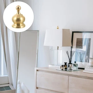  2 Pcs Tall Hollow Lamp Finial Knob Finials Decorative for Light Fixtures - Picture 1 of 12