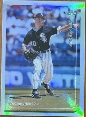 1999 Topps Chrome Refractor #413 Jim Parque White Sox - Image 1 of 2