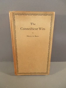 The Connecticut Wits and Other Essays 1920 - Picture 1 of 3