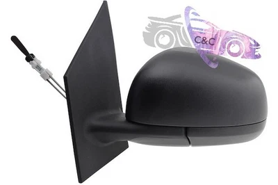 SPECCHIETTO RETROVISORE SX ASF.MECCANICO NERO MCC SMART FORTWO 15> 2015 IN POI - Immagine 1 di 3