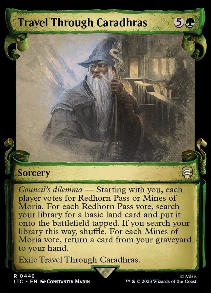 Travel Through Caradhras (446/626) LTC LP - Image 1 of 1