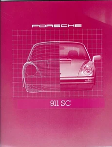 Porsche 911SC 34p 1980 + folleto 911 SC 80 sin circular de la envoltura a granel - Imagen 1 de 2