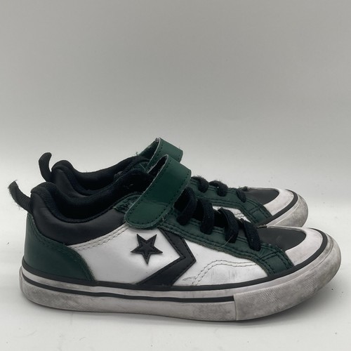 Scarpe sneakers bambino taglia 13 Converse All Star Pro Blaze V2 Easy On bianco verde