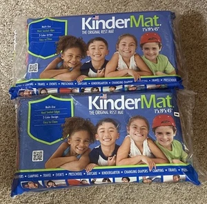 2-KinderMat Sleeping Exercise Nap Mats Camping Pad Prechool Daycare 1x19x45 NEW - Picture 1 of 4