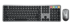 X9 Performance X9RBWACKEYCB Wireless Multi-Device Keyboard & Mouse Combo - Picture 1 of 5