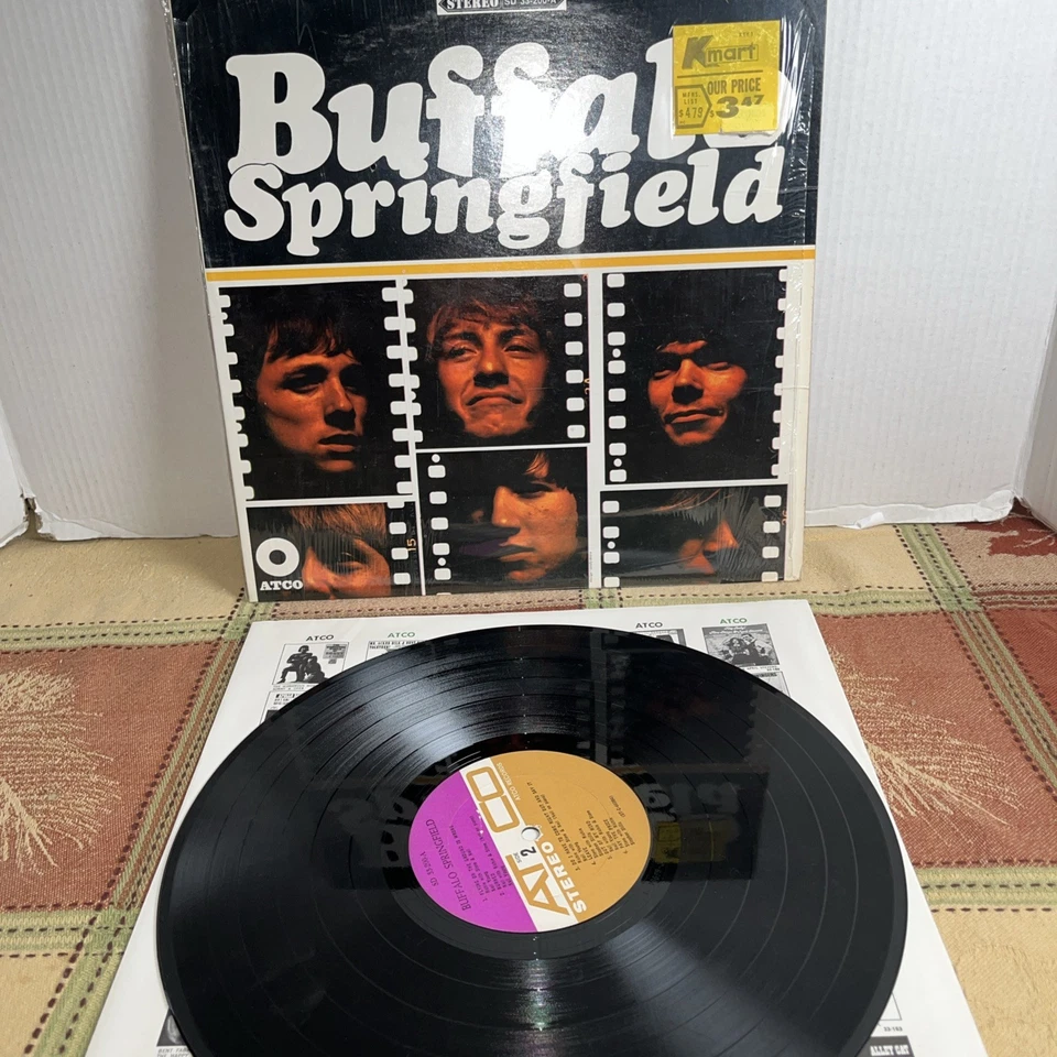 BUFFALO SPRINGFIELD Self Titled Vinyl LP ATCO 33-200-A Stereo - Image 1 of 4