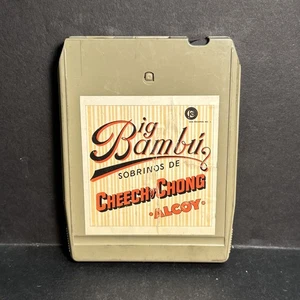 BIG BAMBÚ SOBRINOS DE CHEECH & CHONG 1972 VG+ 8-Track ODE RECORDS Lou Adler - Picture 1 of 2