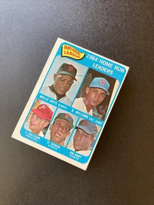 Лот бейсбольных карточек 1965 Topps - 22 различных карточки Mays Williams Cepeda. EX - Изображение 1 из 4