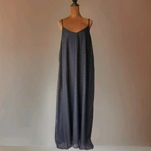 NWT Vintage Lane Bryant Women's Lace Black Dress Size 26 28 Maxi Sleeveless USA - Picture 1 of 7