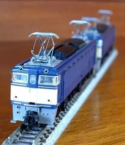 Tomix 92123 N gauge JNR Usui Toge Pass EF63 twin electric loco set in blue - Picture 1 of 7