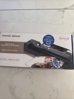 VuPoint Magic Wand Portable Handheld Scanner PDSDK-ST470A-VP New and Sealed - Image 1 of 4