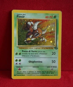 Pokemon TCG Italian Pinsir 25/6 Jungle Set 1999 Holo - Picture 1 of 2