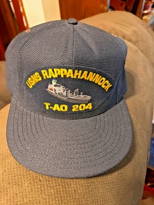 USS RONALD REAGAN CVN-76 NAVY SHIP HAT OFFICIAL U.S MILITARY BALL CAP U.S.A MADE - Picture 1 of 3