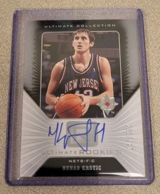 NENAD KRSTIC 2004-05 UPPER DECK ULTIMATE ROOKIE AUTOGRAPH SP/250 #162 RC AUTO - Image 1 of 3