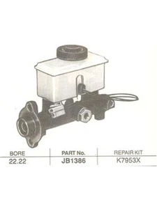 Protex Brake Master Cylinder (JB1386) - Picture 1 of 12