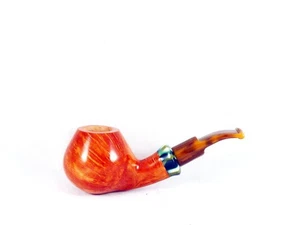 briar pipe Volkan Alberto Paronelli Red Princess Tobacco Pipe 9mm pfeife - Picture 1 of 6