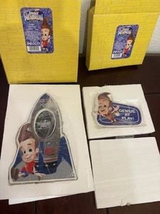 Vintage 2003 Jimmy Neutron Picture Frame Rare Nickelodeon & Plaque - Picture 1 of 5