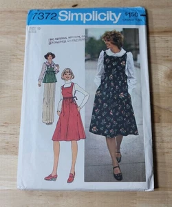 Simplicity Pattern MISSES JUMPER-TOP-BLOUSE #7372 Size: 16 UNCUT ©1976 - Picture 1 of 2