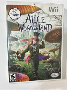 Nintendo Wii Video Game Alice in Wonderland 2010 Complete w/ Manual and Poster - Picture 1 of 7