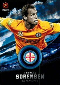2016 2017 MELBOURNE CITY A-League Card THOMAS SORENSEN - Bild 1 von 3