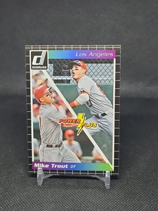2014 Donruss Power Plus #1 MIKE TROUT  Los Angeles Angels 