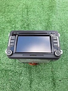 2013 VOLKSWAGEN JETTA PASSAT HYBRID DASH RADIO CD NAVIGATION SCREEN RECEIVER OEM - Picture 1 of 8