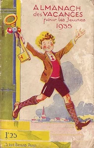 Almanach ! Almanach des vacances pour les jeunes ! 1935 ! C27 - Picture 1 of 1