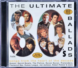 The Ultimate 80's Ballads by Various Artists [Canada - 2CDs - Polytel 1995] - NM - Picture 1 of 6