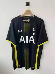 TOTTENHAM HOTSPUR 2014/2015 AWAY FOOTBALL SHIRT SOCCER JERSEY UNDER ARMOUR sz XL - Picture 1 of 11