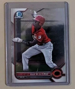 2022 Elly De La Cruz RC Bowman - Chrome Prospects #BCP-244 Cincinnati Reds - Bild 1 von 2